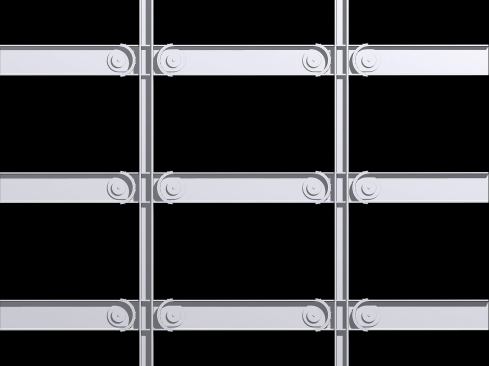 Pin-Fuse Joint steel construction at rest after shaking stops