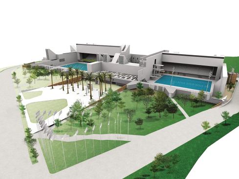 Mayaguez Swimming FacilitiesArchitect: Fúster Partners, San Juan.

Completion: 2010.

Brief: After hosting part of this summers Central American and Caribbean Games, the $28 million center—which features passive solar technologies—will become a public facility.