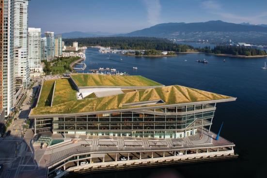 The urban core is now extended by the Centre's 90,000 square feet of retail space and 400,000 square feet of walkways, bikeways, and public open space.