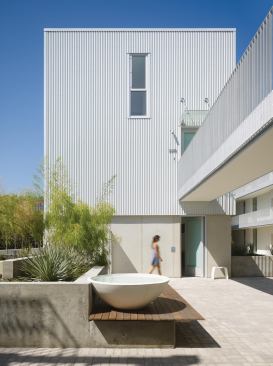Lower courtyard