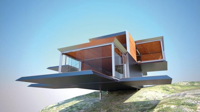 Mobile Paradise

 Located on a ridge overlooking the Mediterranean Sea, this private residence near Bodrum, Turkey, employs prefabricated wood-frame modules serving as a thermal mass within a lightweight steel frame, requiring only a few support columns to puncture the site. The wide-open yet efficient floor plan affords space-use flexibility and promotes natural ventilation and cooling without mechanical means. “We used what was available and wove it into a new context,” says architect Georg Driendl. Size: 175 square meters (approximately 1,884 square feet); Architect: driendl*architects, Vienna, Austria.