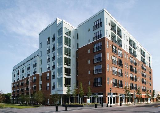 The Residences at Justison Landing

Architect: Burt Hill, Philadelphia.

Completion: 2008.

Brief: $123 million residential project is phase one of a $400 million development on the Christina River.