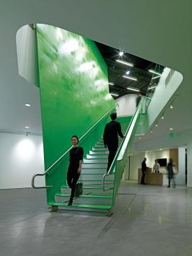 BSA SpaceBoston



Höweler + Yoon Architecture

The design, marked by its cloud ceiling and monumental staircase, won the favor of BSA board of directors during a competition to design the space in 2011.

