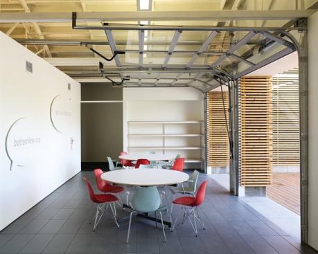 Lunchroom and patio