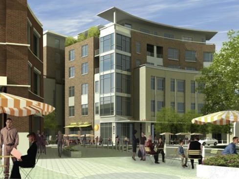4. Uptown One (Normal) Architect: Ratio Architects, Champaign, Ill. Completion: 2010. Brief: $34 million, 171,000-s.f. mixed-use building, first phase of a three-building project. Seeking LEED Silver.