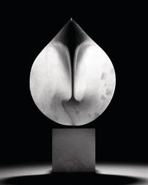 “Pure Geometry,” a sculpture from Santiago Calatrava’s exhibit in St. Petersburg, Russia.