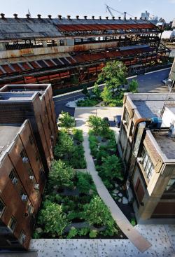 The Boneyard, designed by Julie Bargmann's D.I.R.T. Studio.