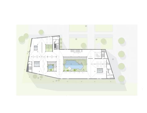 Second-floor plan