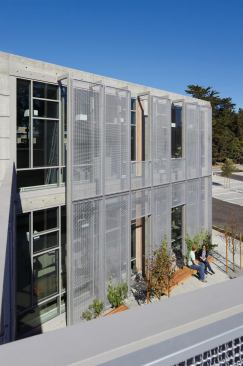 Exterior trellis detail