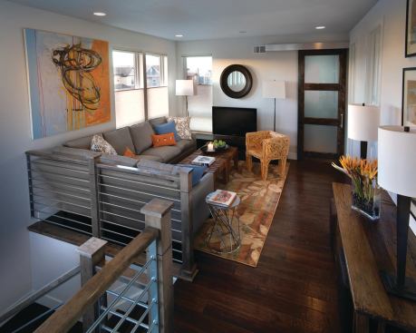 A loft offers a retreat.