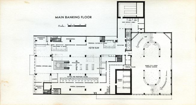 Historic bank-level plan.