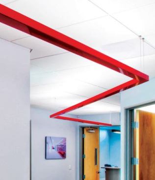 Arris1, a•light

Designed for commercial, institutional and residential settings to provide ambient indirect lighting, the Arris family of luminaires features a low-profile for clean architectural lines. The housing, composed of 60 percent recycled aluminum extrusions, measures 1.875 inches tall by 2.75 inches wide and comes in standard lengths of 3, 4, 5, 6, 8, 9, 10, or 12 feet. The luminaire is meant to be used with T5 or T5HO lamps. It can be ceiling-suspended or wall-mounted. Powdercoat finish is standard and comes in several colors including satin black, satin white, gloss white, textured eggshell white, anodized, or any RAL color. It is UL- and CUL-listed.

alights.com