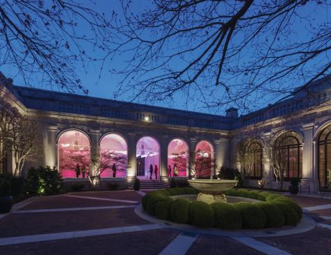 Washington, D.C.’s National Cherry Blossom Festival, an annual tradition, marks the true arrival of spring in the city. This year, the Freer and Sackler Galleries, part of the Smithsonian, commissioned an interactive installation—“Lantern Field,” designed and run by students and faculty from the Virginia Tech Institute for Creativity, Arts, and Technology—which ran over the course of three days.