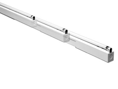 Slide-A-Light, Bartco Lighting

The Slide-A-Light linear T5 fluorescent fixture is field adjustable from 2 feet to 3 feet to 4 feet, and can hold a single 14W, 21W, or 28W T5 lamp. It is designed to offer lighting specifiers flexibility so that they do not have to order multiple fixtures to accommodate different lengths, and instead can do that all with one fixture. The luminaire ships as a 2-foot unit. Other features include 120V to 277V universal voltage, program start, UL- and CUL-listed for dry and damp locations, dimming options, and Bartco Lighting's patented rotating, locking sockets.

bartcolighting.com