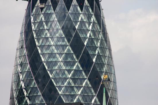 Swiss Re Building, Foster + Partners, Exterior