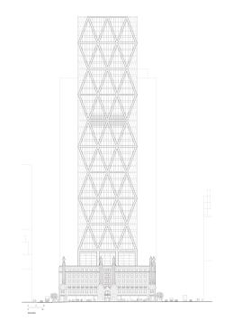 Hearst Tower, Foster + Partners, East Façade