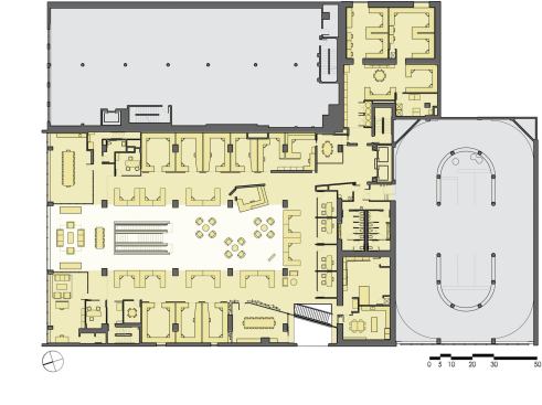 Main level plan.