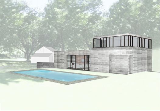 MADE is currently working on its first all-new buildings, including a pool house and guest house in Westchester County, N.Y.