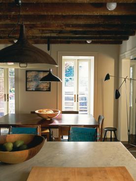 The firm's West Village Townhouse embraces its original period detailing and proportions.