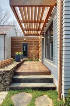 Workshop/apd's residential work includes both new and remodeled houses. This new Greenwich, Conn., residence was completed in 2011.