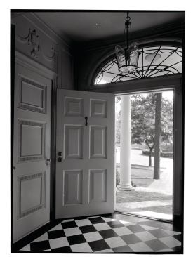 An interior view of the 1930 Simone LaSala House.