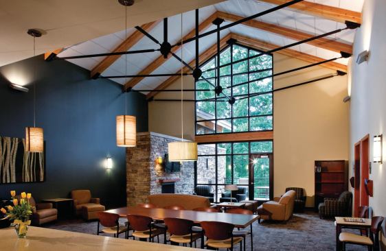 SpringbrookNewberg, Ore.



TSP Architects and Engineers

Communal rooms at Hazelden's Springbrook facility serve adults over age 18 who live at the 23-acre Springbrook campus.