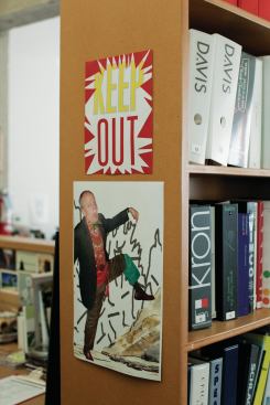 When they started their studio, Lake and Flato handled the building's renovation in exchange for space. The studio has since expanded to encompass all three floors of the building.