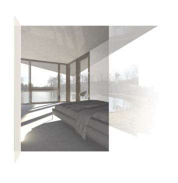Interior view of bedroom.