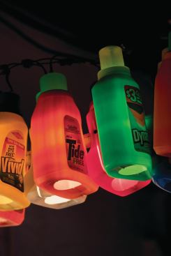Lot-ek isn’t afraid to deploy color—in their work or in their workshop.