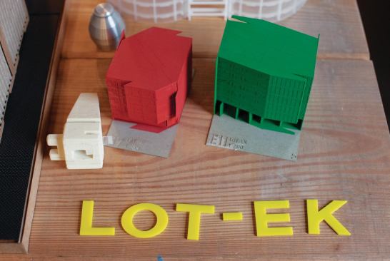 Lot-ek was founded in 1995.