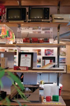 Lignano and Tolla conceived Lot-ek in 1993 in Naples, Italy, where the firm has a studio.