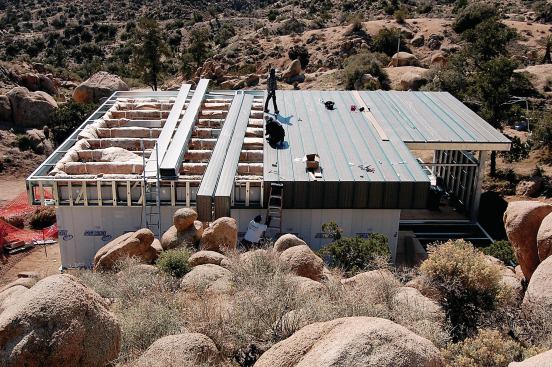 The entire structure can be nearly completed enclosure in as few as three days.