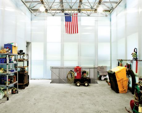 Storage Barn, interior