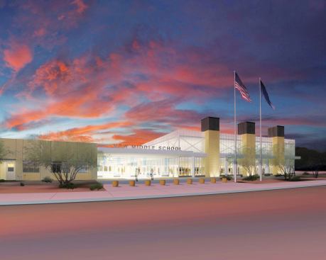 Clark County School District Middle School Prototype

Architect: Tate Snyder Kimsey Architects, Henderson, Nev.



Completion: TBD



Brief: $36.4 million project was halted because of flat enrollment.