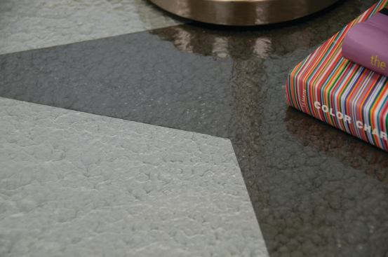 Benjamin Moore’s Molten Metallics adds the artisanal look of hand-hammered metal indoors and outdoors on trim, accent walls, ceilings, furniture, and decorative pieces. The alkyd high-gloss paint comes in gold, copper, bronze, gun smoke, silver, and charcoal colors and in quart or pint sizes. Two coats are enough to get the metallic look, the company says. Benjamin Moore. 866.708.9180. 
www.benjaminmoore.com.