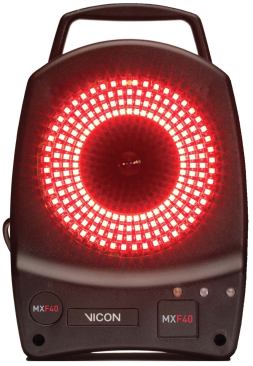 Motion-capture cameras used in the Gait Lab have strobes of LED lights that flash 120 times per second, capturing the positions of reflective markers placed on patients' bodies.