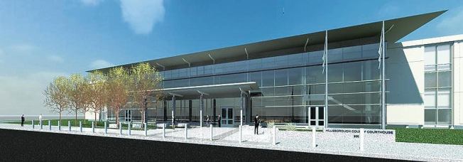 Hillsborough County North Superior CourtArchitect: Lavallee Brensinger Architects, Manchester, N.H.

Completion: 2011.

Brief: $13.7 million expansion and renovation of existing building to current court standards LEED Silver status pending.