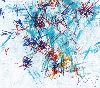 A signature completes Leonel Moura's RAP's "nonhuman art."