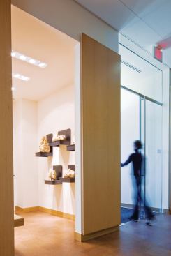 In the same vein, the architects preserved the building's legacy as a natural history museum by creating new exhibition spaces on either side of the main entry.