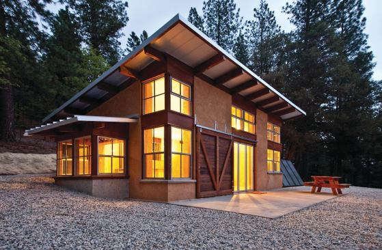 Residential Architect  July-August 2011  Green Piece  Mountain Solo   An energy-efficient, low-maintenance building shell and both passive and active solar energy systems yield a building that can fend for itself in a remote location subject to extreme weather.