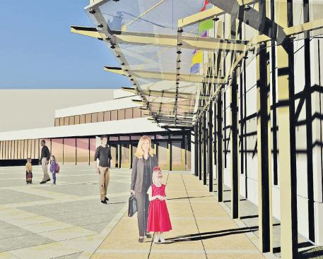North Dakota Heritage Center Entrance Canopy & Plaza

Architect: J2 Studio Architecture + Design, Bismarck; Completion: late 2008

Cost: $385,000

Size: 15,650 s.f. 

New entry to the 1981 museum by Bismarck firm AWBW