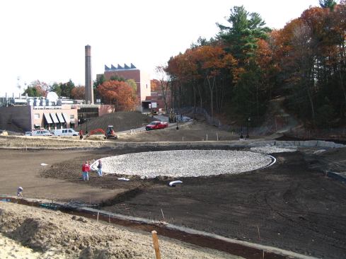Wetland construction for the remediation of Alumnae Valley, Wellesley, Mass.
