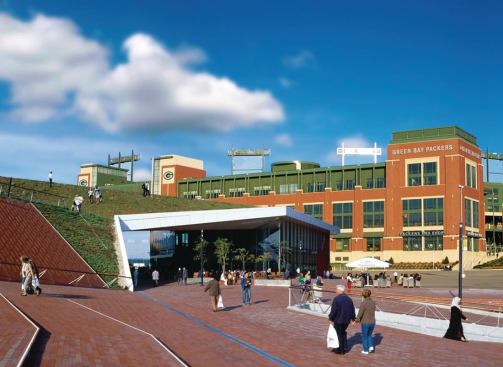 “Envisioning the Titletown District,” a project that created a framework for future development and use of open space around Lambeau Field in Green Bay, Wis.