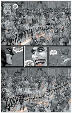 From Batman: Death By Design. Story by Chip Kidd. Pencils by Dave Taylor.