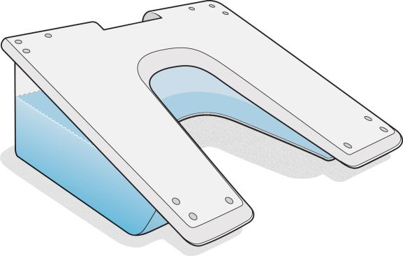 The PV-Pod combines a ballast and support system for photovoltaic panels.