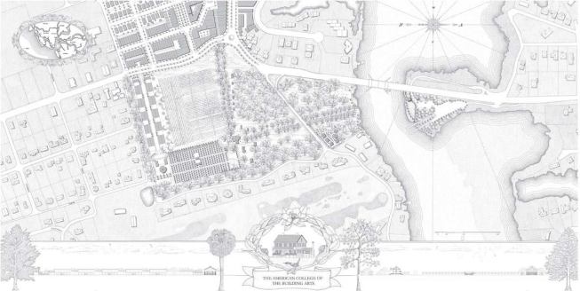 Students from the University of Miami designed a master plan for the proposed American College of the Building Arts campus on the historic McLeod Plantation. The plan may never get built but showcases the potential of a marriage between a historic site and a school that trains building artisans.