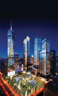 The redesigned World Trade Center will make more efficient use of its Lower Manhattan space than the original site, according to master planner Daniel Libeskind.