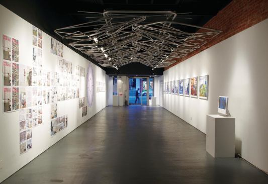 "Inside Marina City,” mounted at Los Angeles’s WUHO gallery,  showcased the diversity of residents in Bertrand Goldberg’s landmark Chicago towers. 