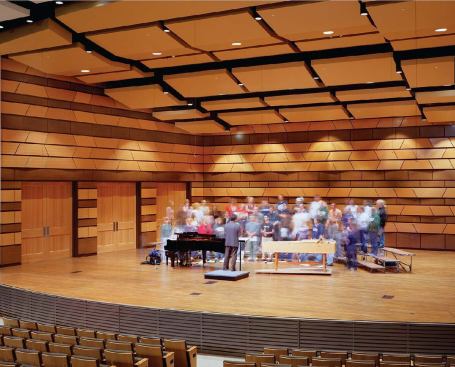 UNIVERSITY CENTER FOR THE ARTS 

Architect: Slaterpaull Architects, Denver

Completion: 2008

Cost: $32 million

Size: 173,000 s.f.

Adaptive reuse of circa-1924 high school into venue for CSU music, theater, and dance departments.