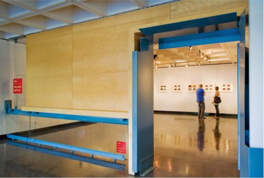 VICTOR AND SONO ELMALEH GALLERY, 2002

The first "Campbell Construction," this small project revamped the school's original entrance and created a new lobby gallery.

Faculty Architect: Tim Stenson 

Student Assistants: Jim Kovak, Kirk Jensen 

Steel Fabricator: Virginia Industrial Services